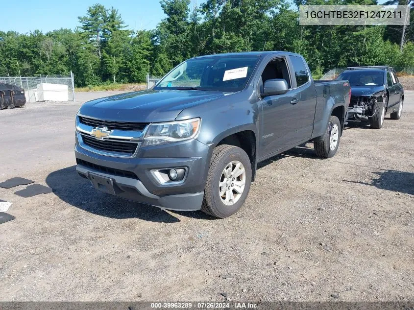 1GCHTBE32F1247211 2015 Chevrolet Colorado Lt