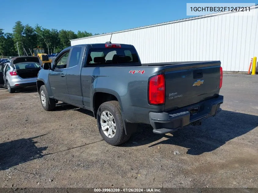 2015 Chevrolet Colorado Lt VIN: 1GCHTBE32F1247211 Lot: 39963289