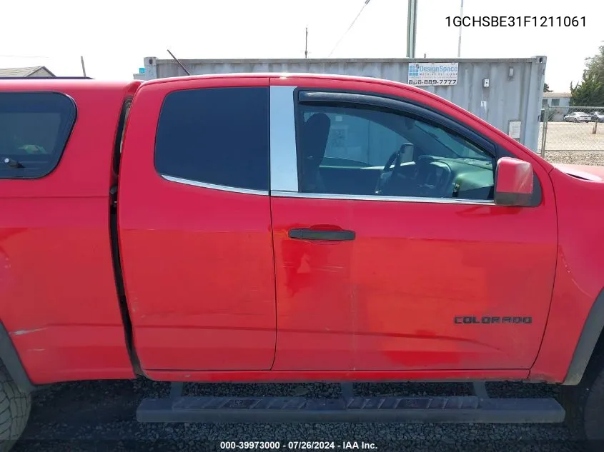 1GCHSBE31F1211061 2015 Chevrolet Colorado Lt