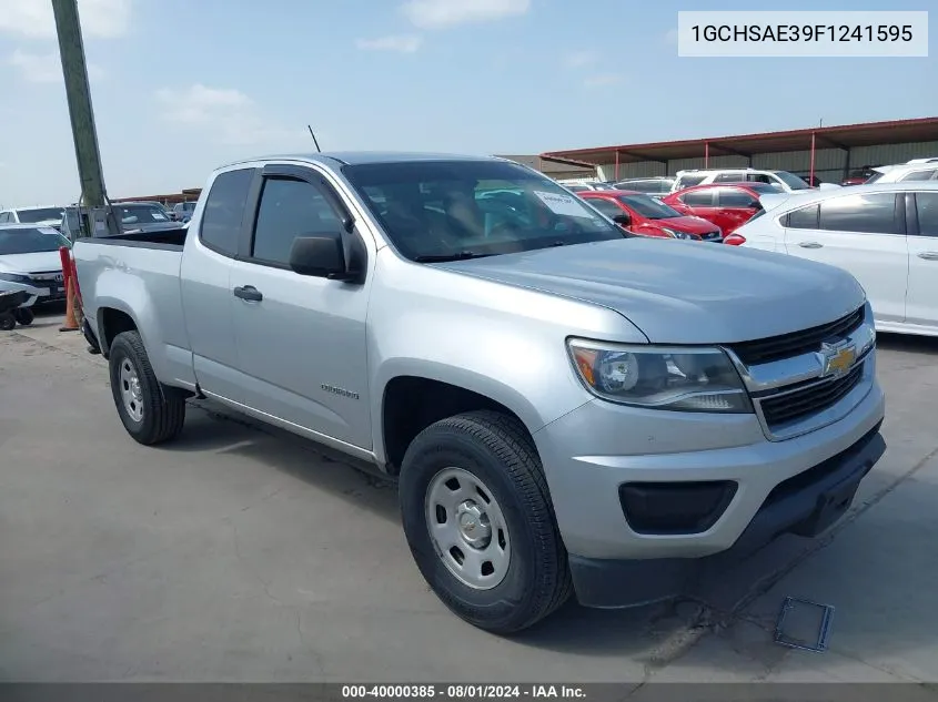 1GCHSAE39F1241595 2015 Chevrolet Colorado Wt