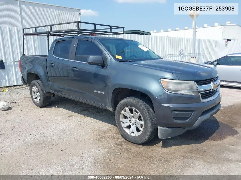 2015 Chevrolet Colorado Lt VIN: 1GCGSBE37F1253908 Lot: 40062253