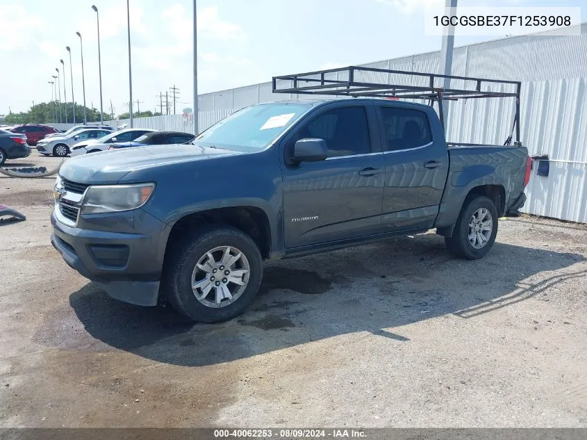 2015 Chevrolet Colorado Lt VIN: 1GCGSBE37F1253908 Lot: 40062253