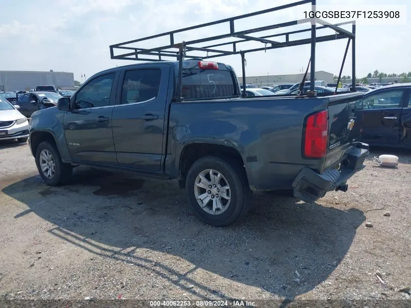 2015 Chevrolet Colorado Lt VIN: 1GCGSBE37F1253908 Lot: 40062253