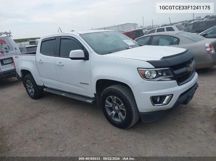 1GCGTCE33F1241175 2015 Chevrolet Colorado Z71