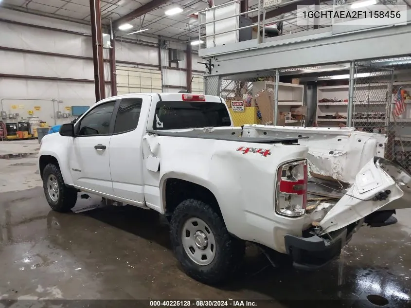 1GCHTAEA2F1158456 2015 Chevrolet Colorado Wt