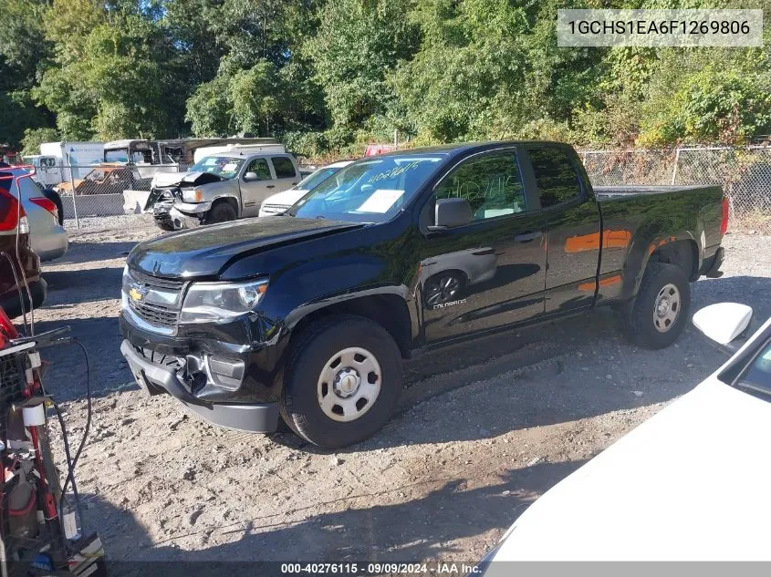 1GCHS1EA6F1269806 2015 Chevrolet Colorado