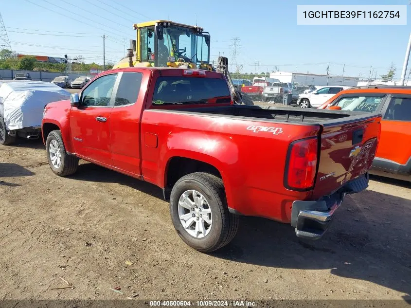 2015 Chevrolet Colorado Lt VIN: 1GCHTBE39F1162754 Lot: 40500604