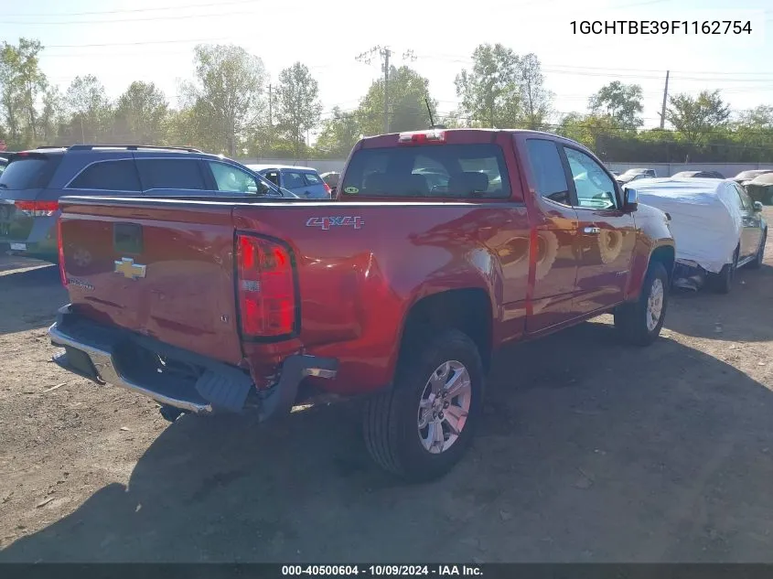 2015 Chevrolet Colorado Lt VIN: 1GCHTBE39F1162754 Lot: 40500604