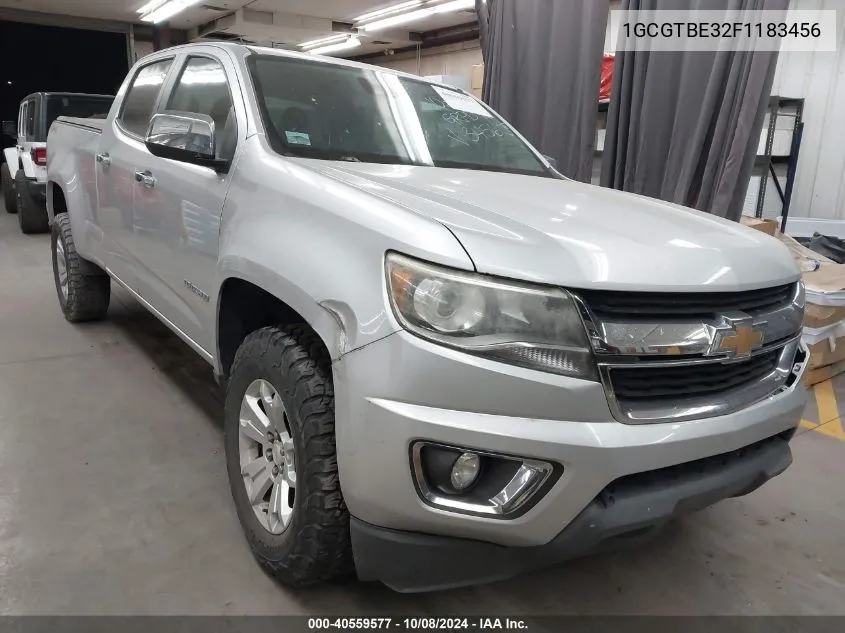 2015 Chevrolet Colorado Lt VIN: 1GCGTBE32F1183456 Lot: 40559577