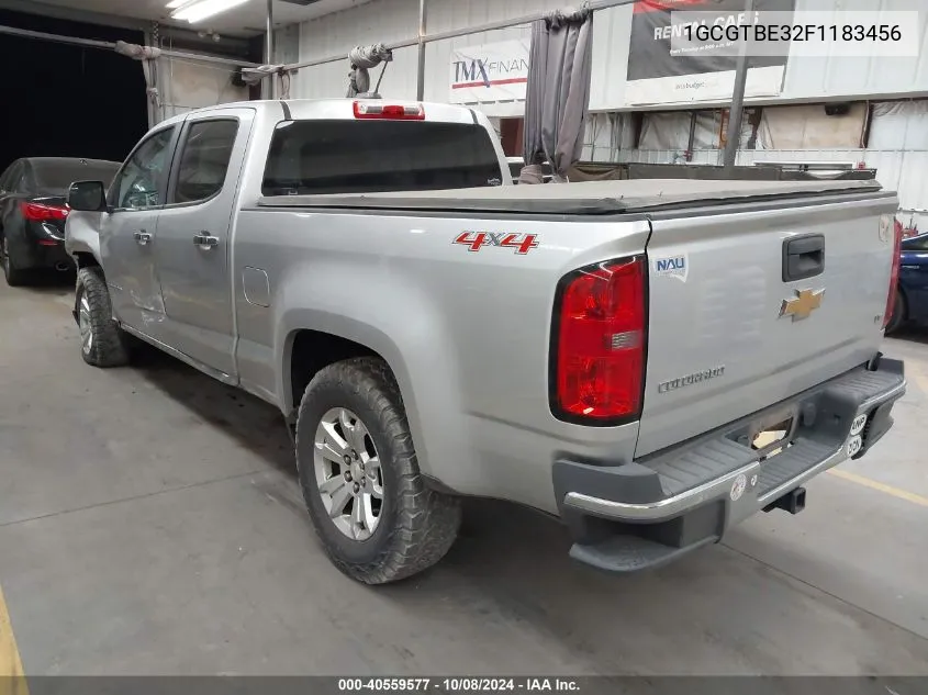 1GCGTBE32F1183456 2015 Chevrolet Colorado Lt