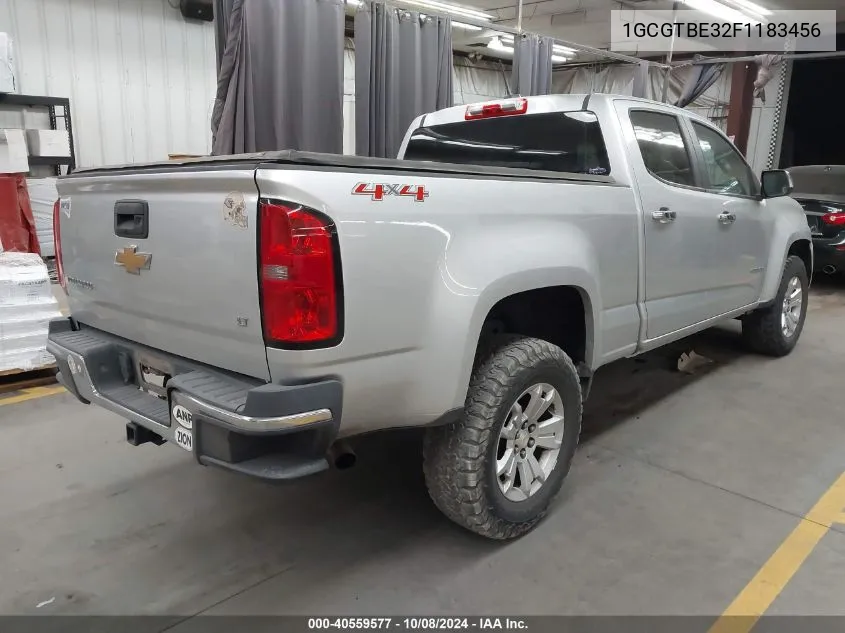 1GCGTBE32F1183456 2015 Chevrolet Colorado Lt