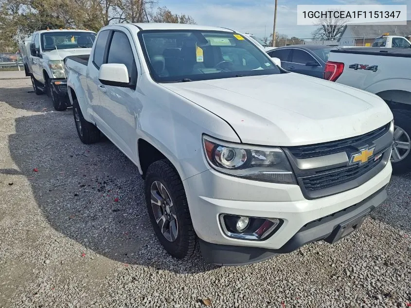 2015 Chevrolet Colorado Z71 VIN: 1GCHTCEA1F1151347 Lot: 40897068