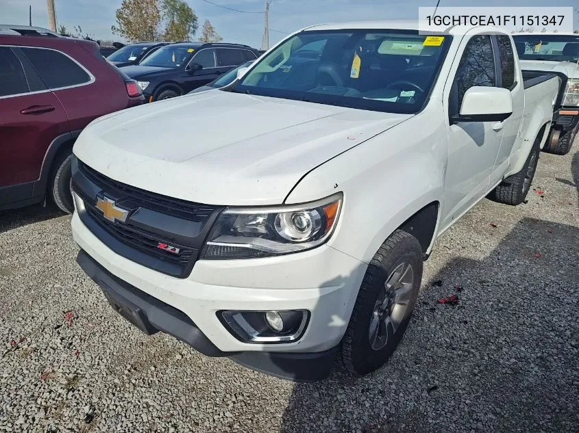 2015 Chevrolet Colorado Z71 VIN: 1GCHTCEA1F1151347 Lot: 40897068