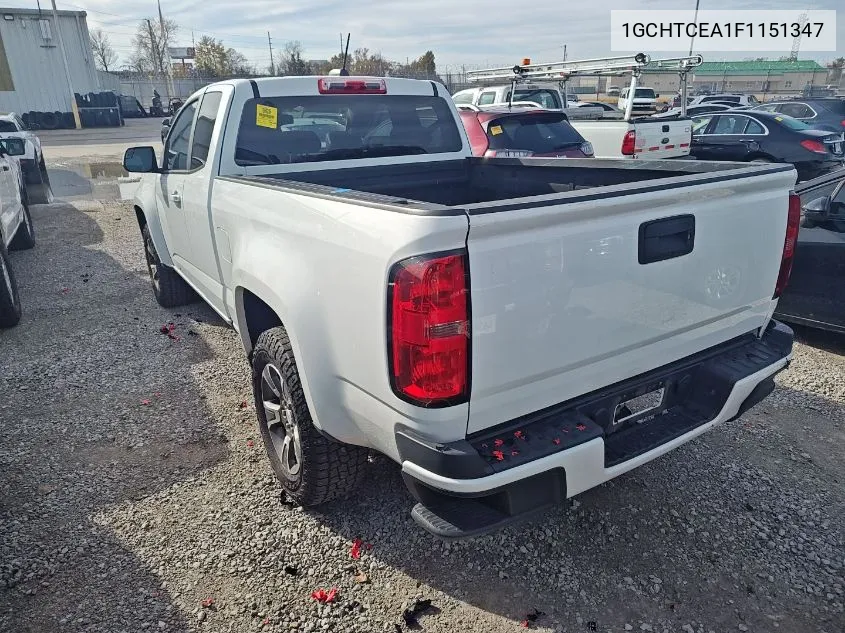 2015 Chevrolet Colorado Z71 VIN: 1GCHTCEA1F1151347 Lot: 40897068