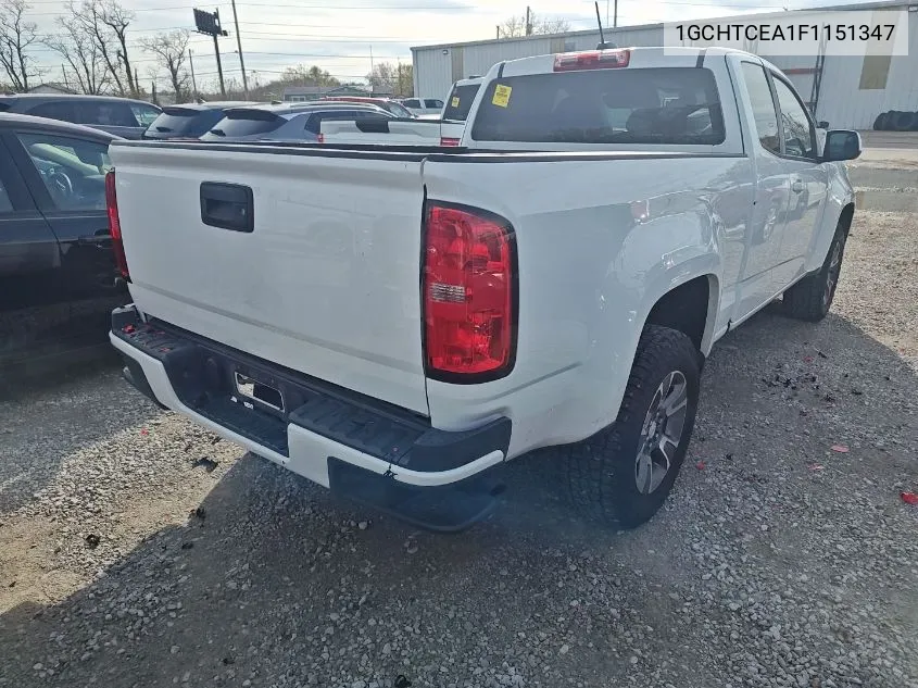 2015 Chevrolet Colorado Z71 VIN: 1GCHTCEA1F1151347 Lot: 40897068