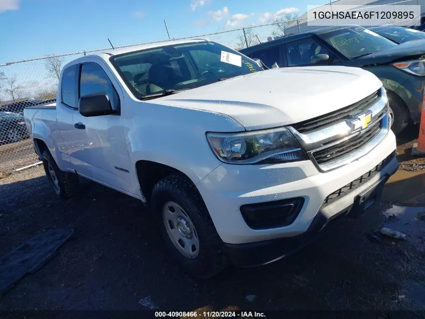 2015 Chevrolet Colorado Wt VIN: 1GCHSAEA6F1209895 Lot: 40908466