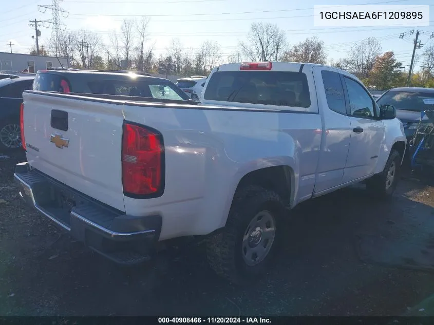 2015 Chevrolet Colorado Wt VIN: 1GCHSAEA6F1209895 Lot: 40908466