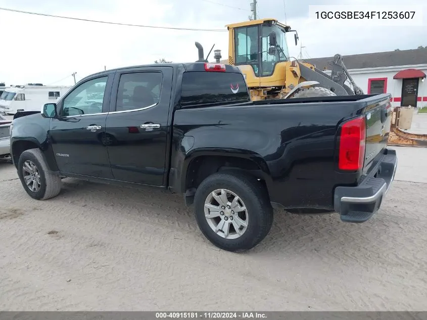 2015 Chevrolet Colorado Lt VIN: 1GCGSBE34F1253607 Lot: 40915181