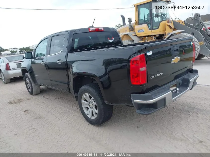 2015 Chevrolet Colorado Lt VIN: 1GCGSBE34F1253607 Lot: 40915181