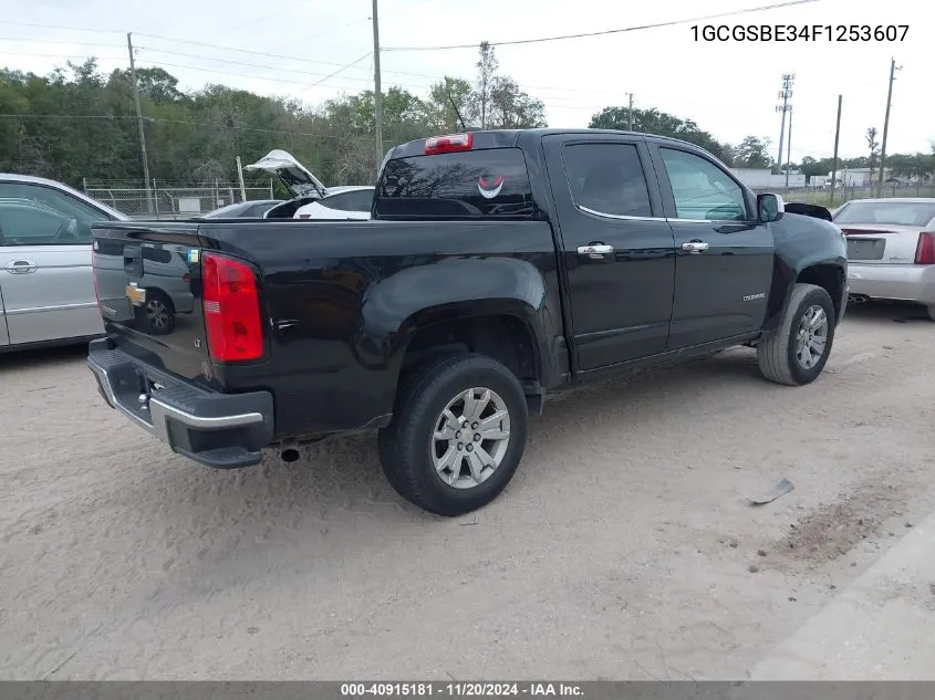 2015 Chevrolet Colorado Lt VIN: 1GCGSBE34F1253607 Lot: 40915181