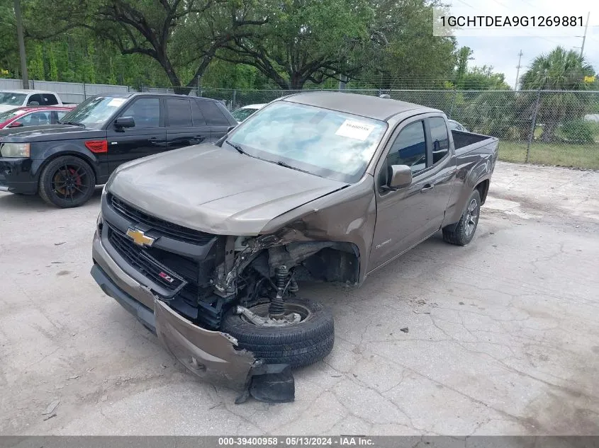 1GCHTDEA9G1269881 2016 Chevrolet Colorado Z71