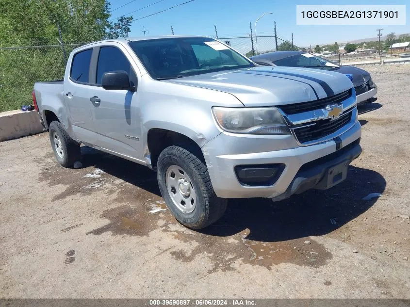 1GCGSBEA2G1371901 2016 Chevrolet Colorado Wt