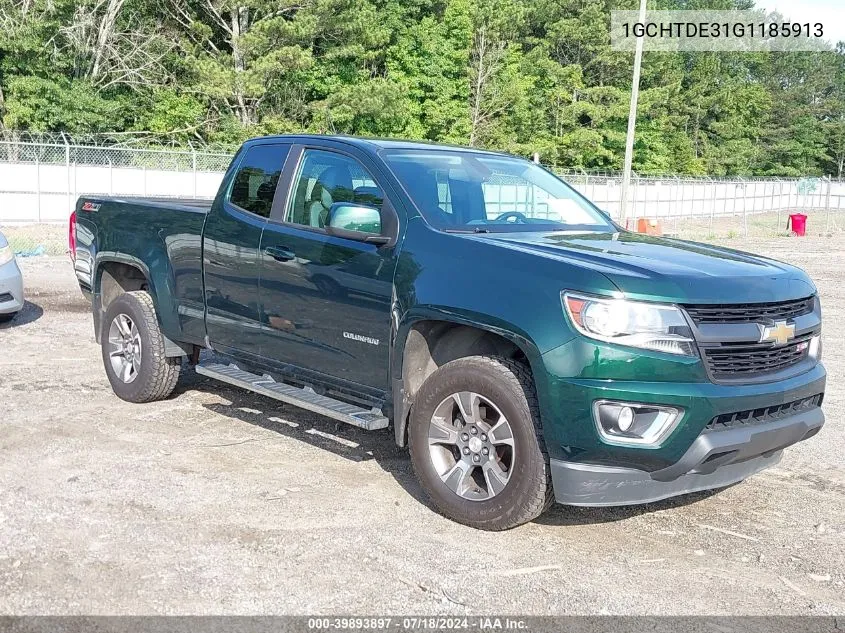 2016 Chevrolet Colorado Z71 VIN: 1GCHTDE31G1185913 Lot: 39893897