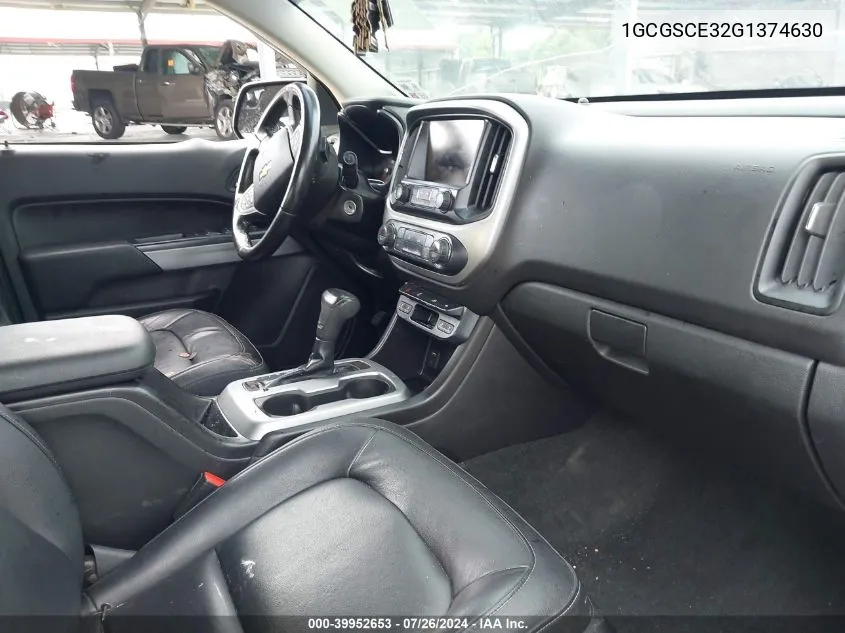 1GCGSCE32G1374630 2016 Chevrolet Colorado Lt