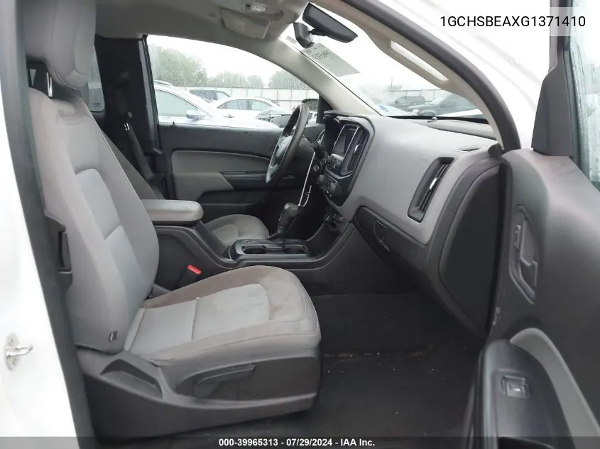 1GCHSBEAXG1371410 2016 Chevrolet Colorado