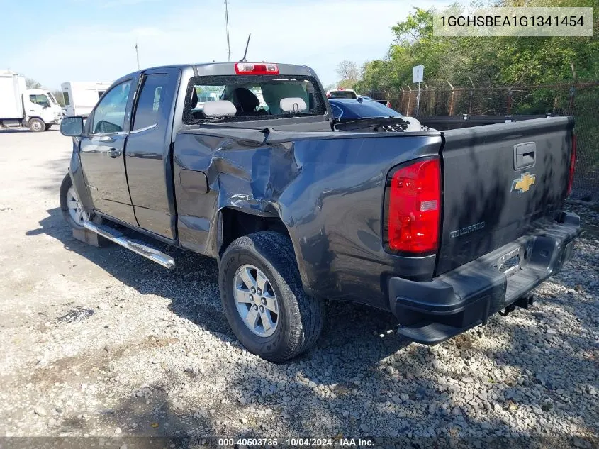 2016 Chevrolet Colorado Wt VIN: 1GCHSBEA1G1341454 Lot: 40503735