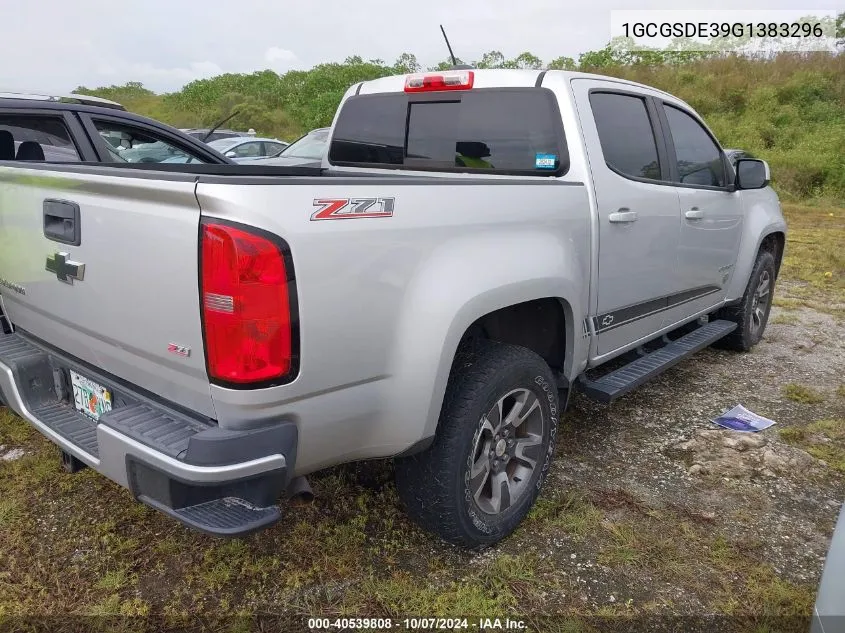 1GCGSDE39G1383296 2016 Chevrolet Colorado Z71