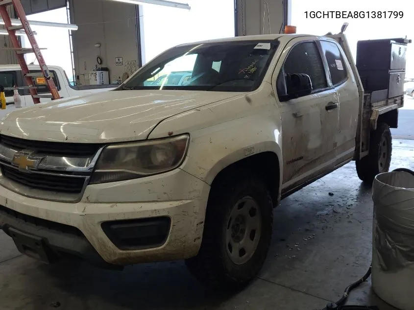 2016 Chevrolet Colorado VIN: 1GCHTBEA8G1381799 Lot: 40575214