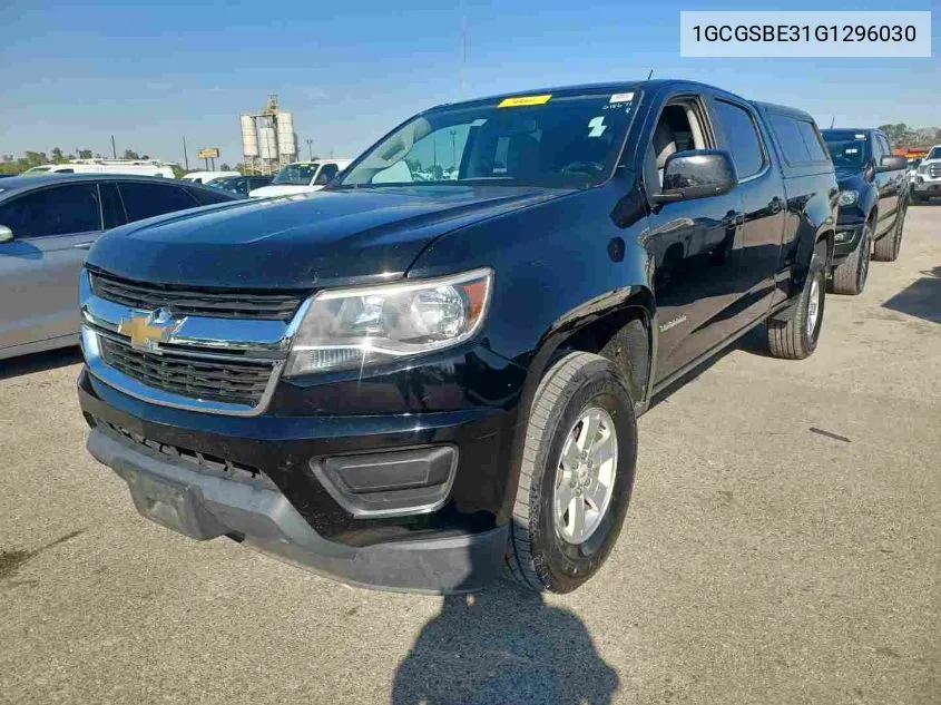 1GCGSBE31G1296030 2016 Chevrolet Colorado