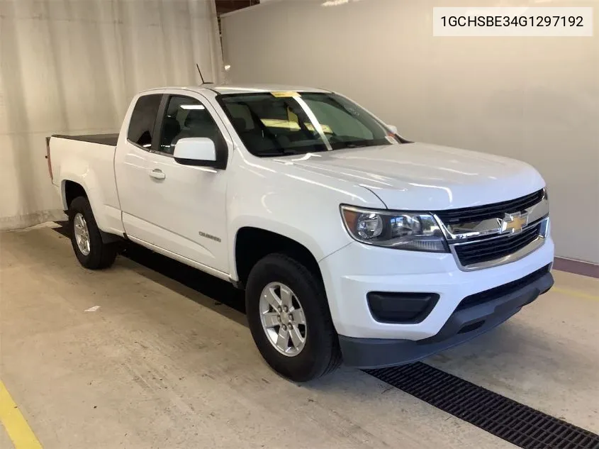 2016 Chevrolet Colorado VIN: 1GCHSBE34G1297192 Lot: 40725118