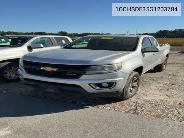 2016 Chevrolet Colorado Z71 VIN: 1GCHSDE35G1203784 Lot: 40734216