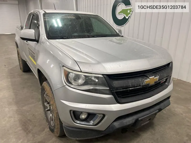 2016 Chevrolet Colorado Z71 VIN: 1GCHSDE35G1203784 Lot: 40734216