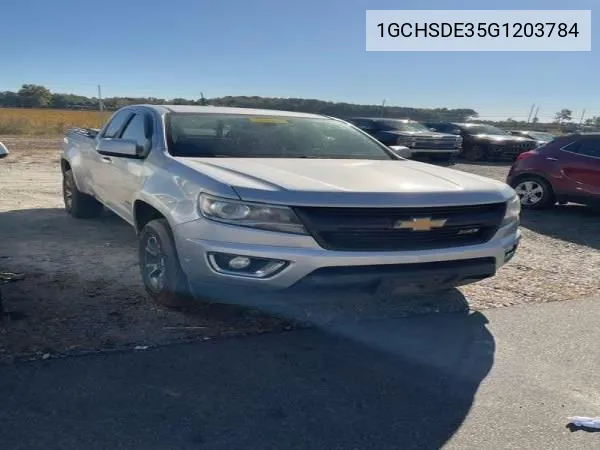 2016 Chevrolet Colorado Z71 VIN: 1GCHSDE35G1203784 Lot: 40734216