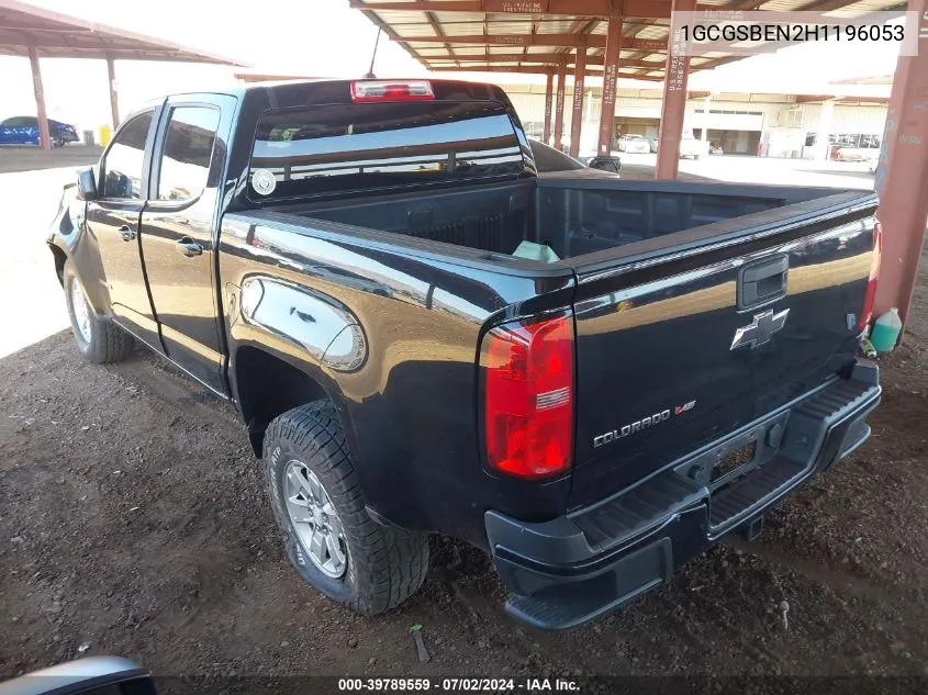 2017 Chevrolet Colorado Wt VIN: 1GCGSBEN2H1196053 Lot: 39789559