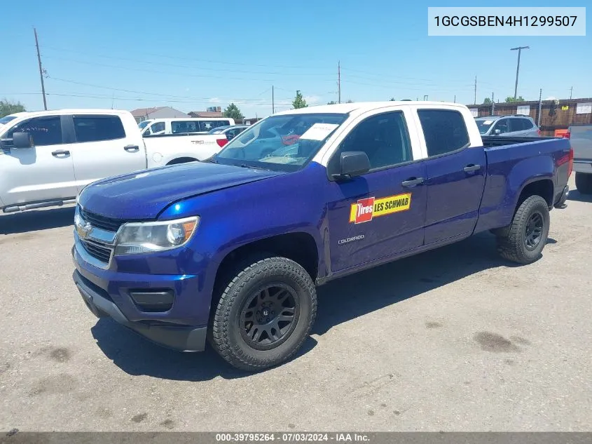 1GCGSBEN4H1299507 2017 Chevrolet Colorado Wt