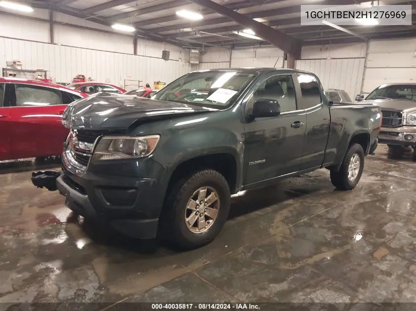 2017 Chevrolet Colorado Wt VIN: 1GCHTBEN2H1276969 Lot: 40035817