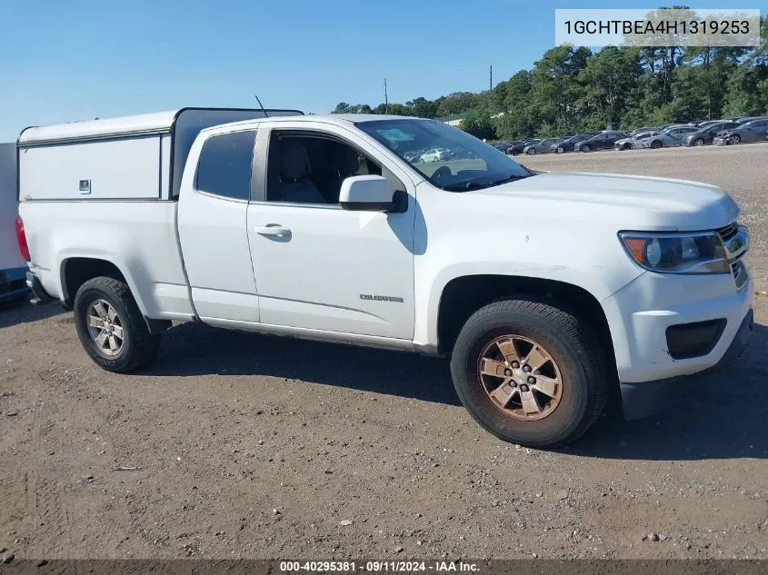 1GCHTBEA4H1319253 2017 Chevrolet Colorado Wt