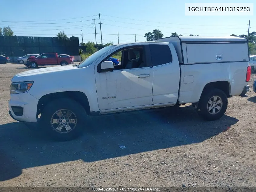 2017 Chevrolet Colorado Wt VIN: 1GCHTBEA4H1319253 Lot: 40295381