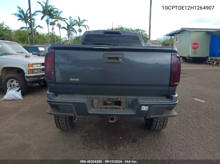 2017 Chevrolet Colorado Z71 VIN: 1GCPTDE12H1264907 Lot: 40304280