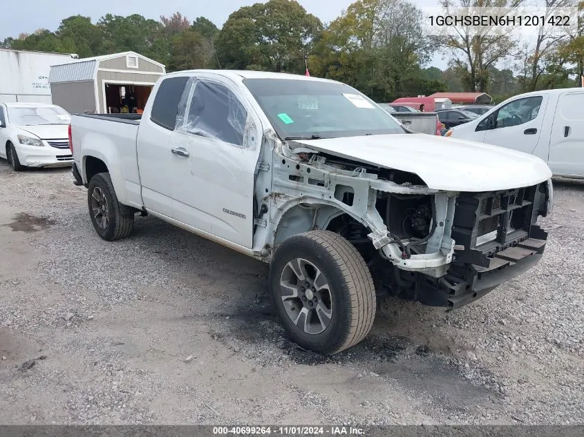 2017 Chevrolet Colorado Wt VIN: 1GCHSBEN6H1201422 Lot: 40699264