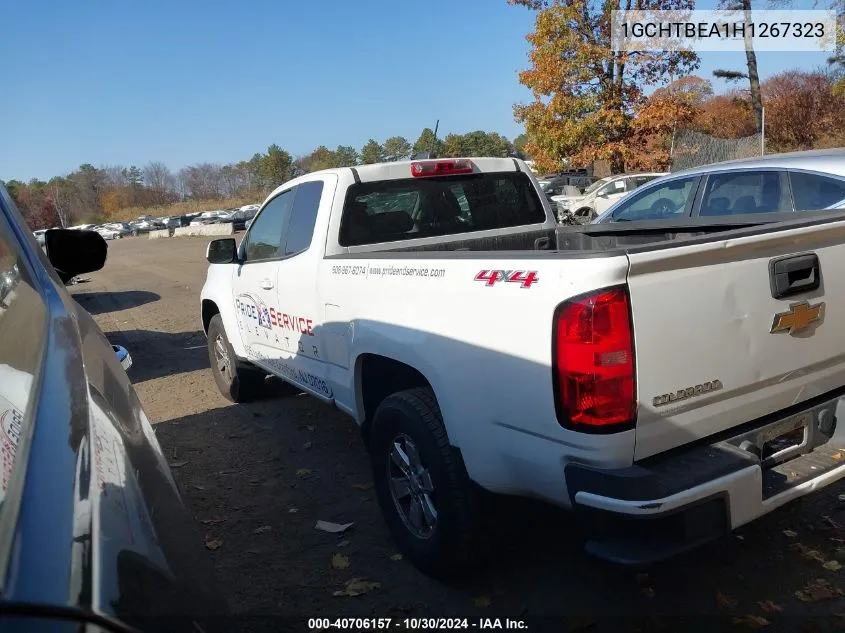 2017 Chevrolet Colorado Wt VIN: 1GCHTBEA1H1267323 Lot: 40706157