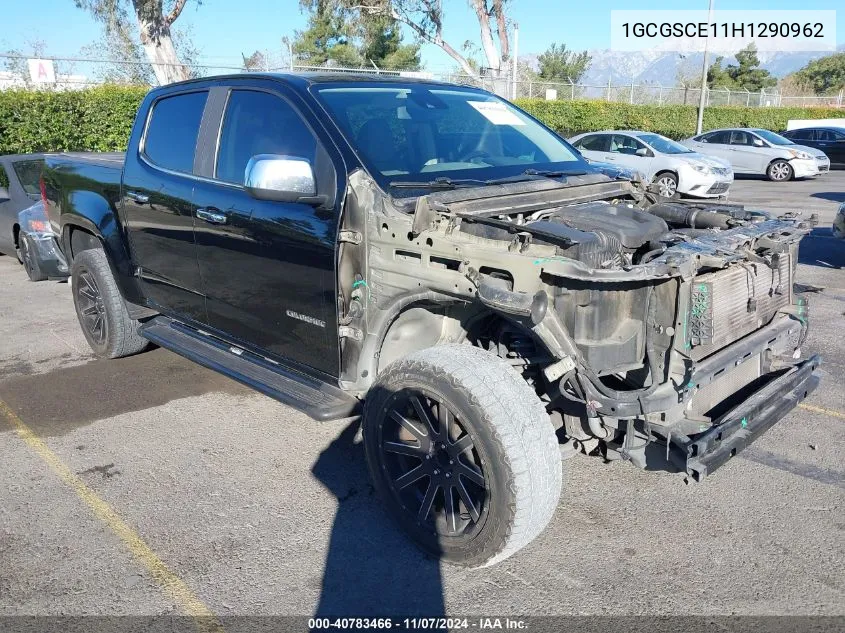 2017 Chevrolet Colorado 2Wd Lt VIN: 1GCGSCE11H1290962 Lot: 40783466