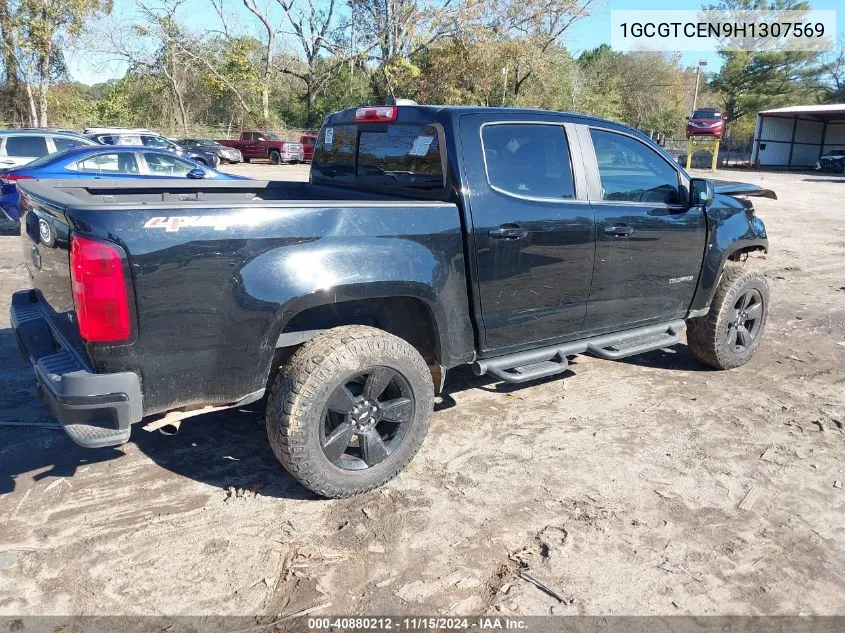 2017 Chevrolet Colorado Lt VIN: 1GCGTCEN9H1307569 Lot: 40880212