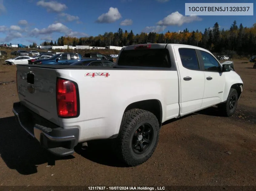 1GCGTBEN5J1328337 2018 Chevrolet Colorado