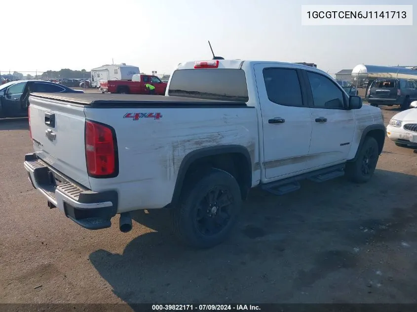 1GCGTCEN6J1141713 2018 Chevrolet Colorado Lt