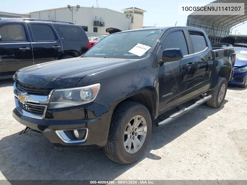 1GCGSCEN9J1141207 2018 Chevrolet Colorado Lt